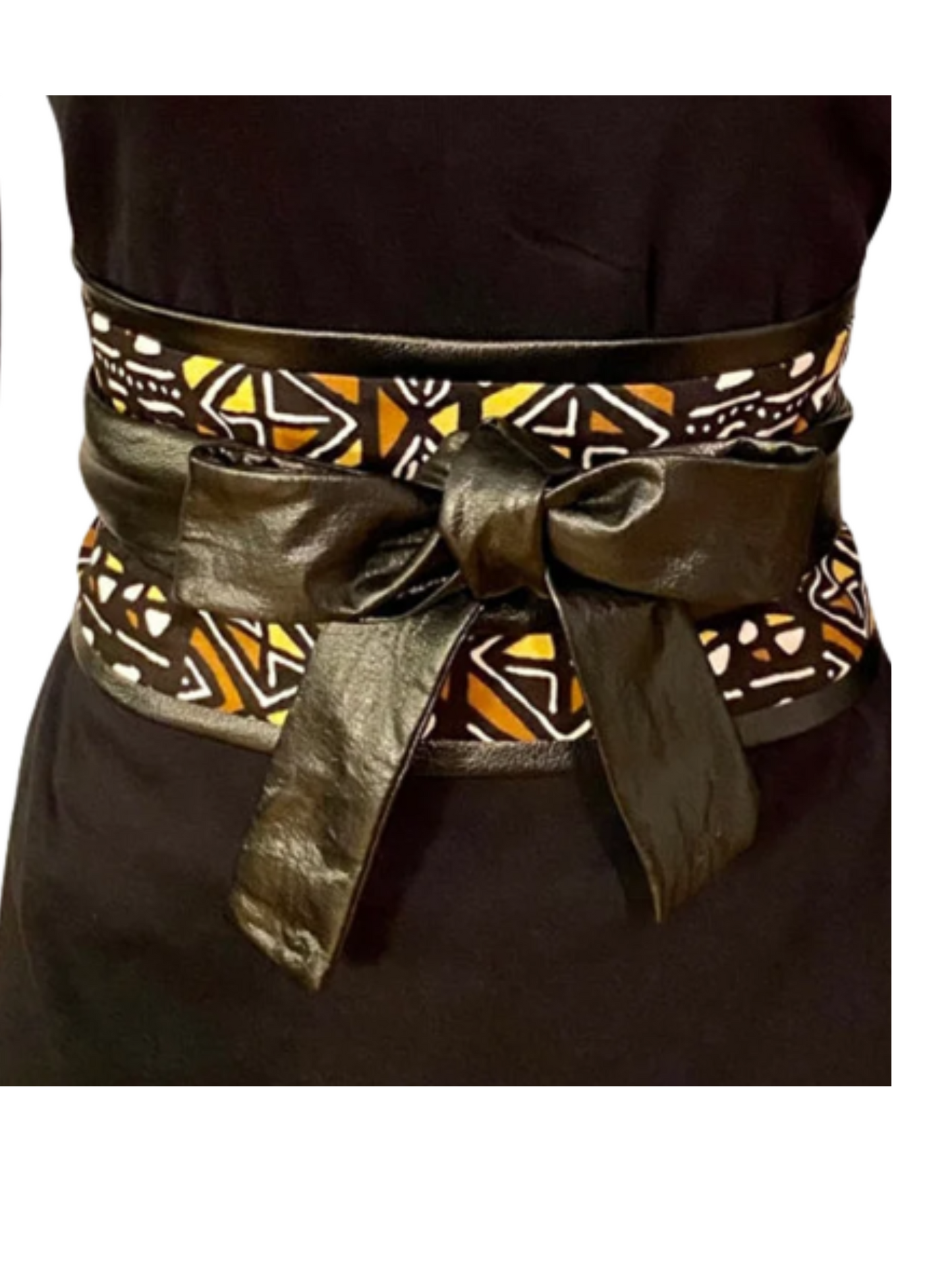 Ankara Print Obi Belt