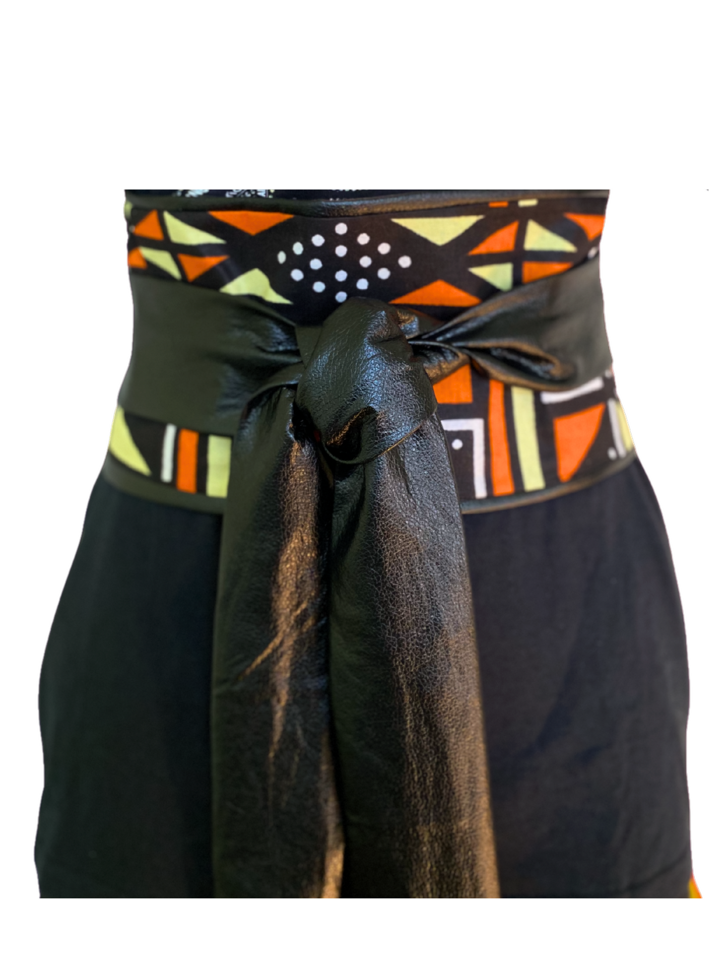 Ankara Print Obi Belt