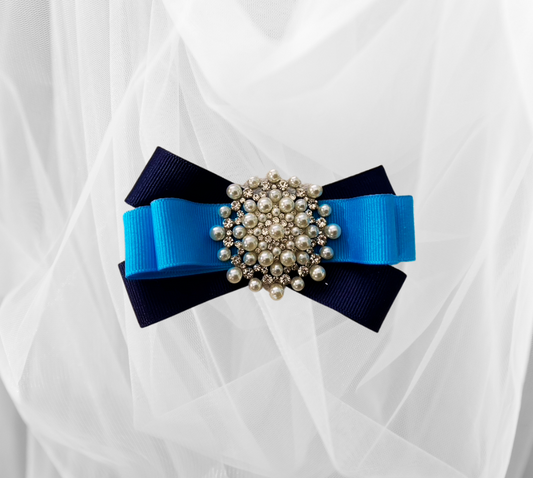 Solid Color Ribbon Brooches