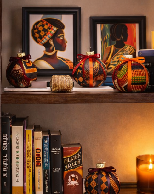 African Print Ornament - 2026
