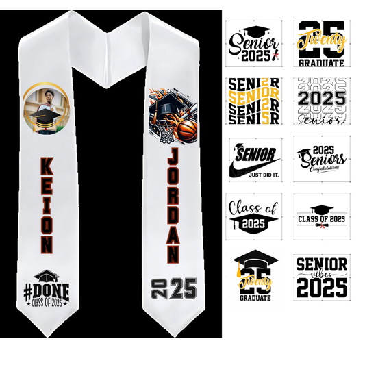 Customized Grad Stole