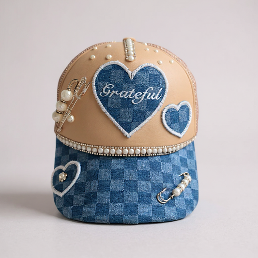 "GRACE" Embellished Cap