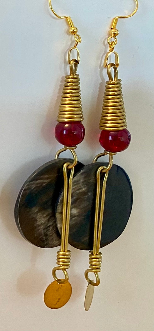 Authentic Kenyan Earrings - Style # 1