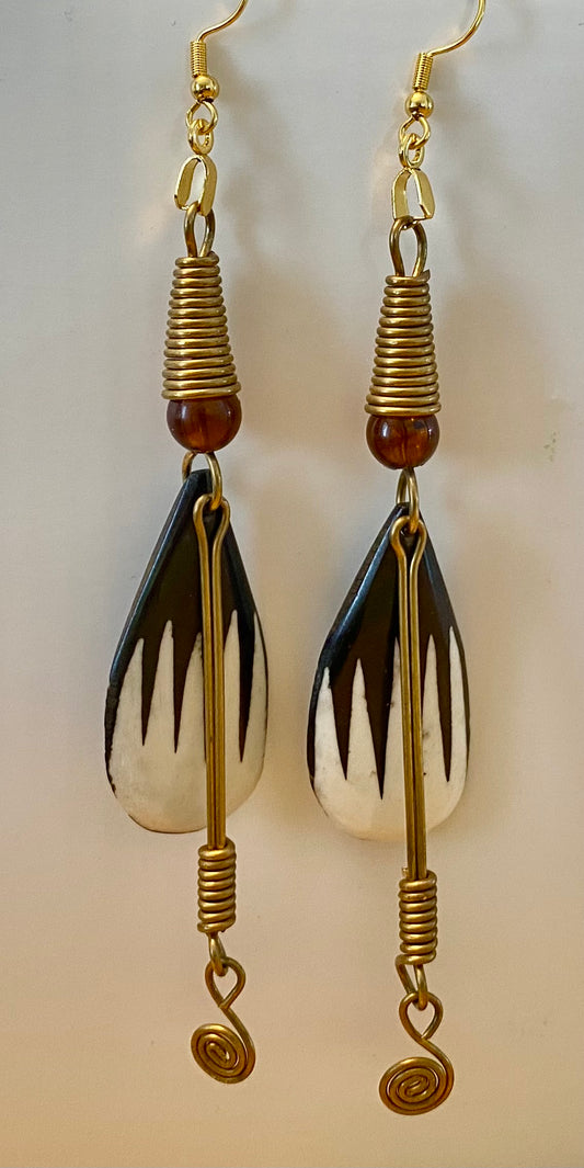 Authentic Kenyan Earrings - Style # 9