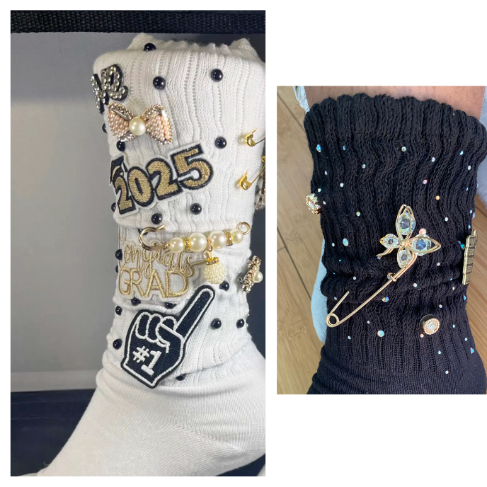 2025 Graduate Junk Socks