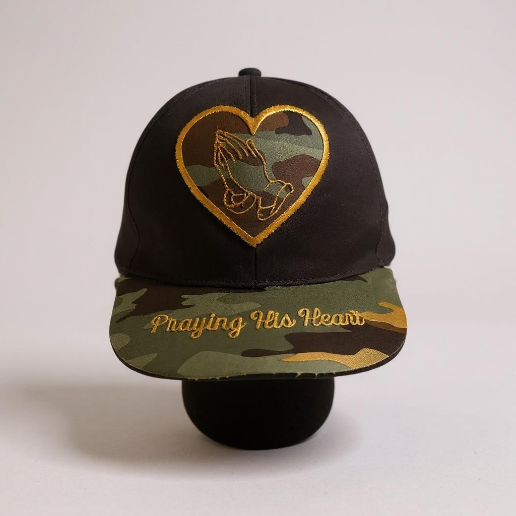 Embellished Caps - Praying His Heart