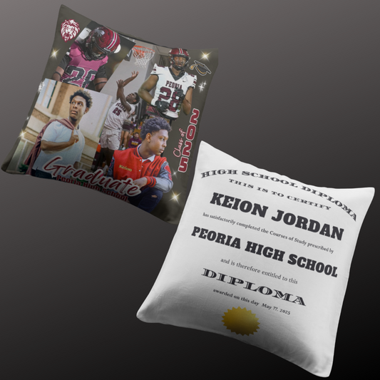 2025 Graduate Diploma Pillow