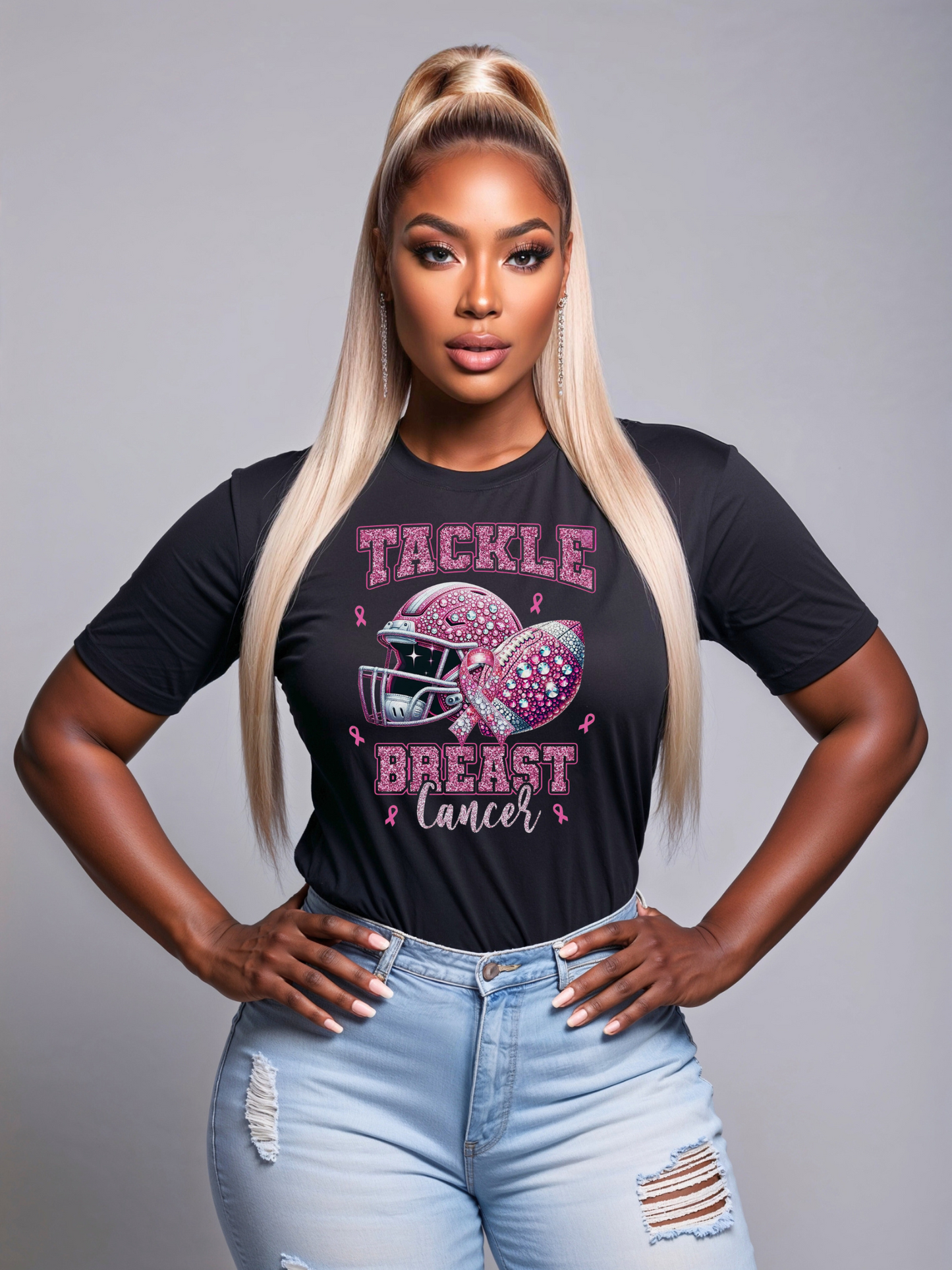 Tackle Breast Cancer T-shirt