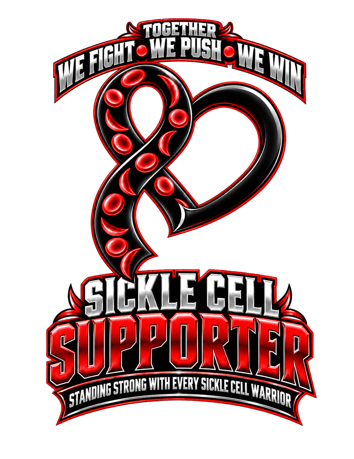Sickle Cell Awareness T-Shirts for Warriors & Supporters