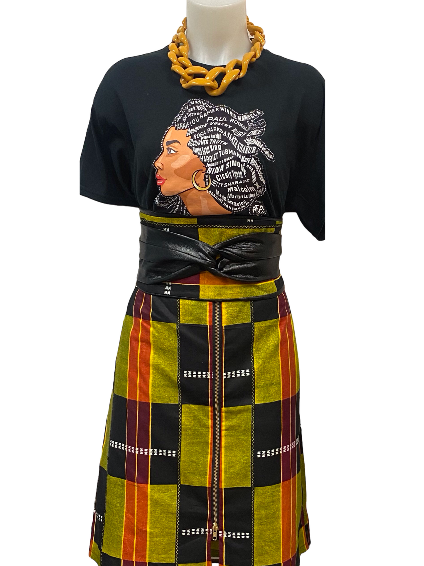 Ankara Print Obi Belt
