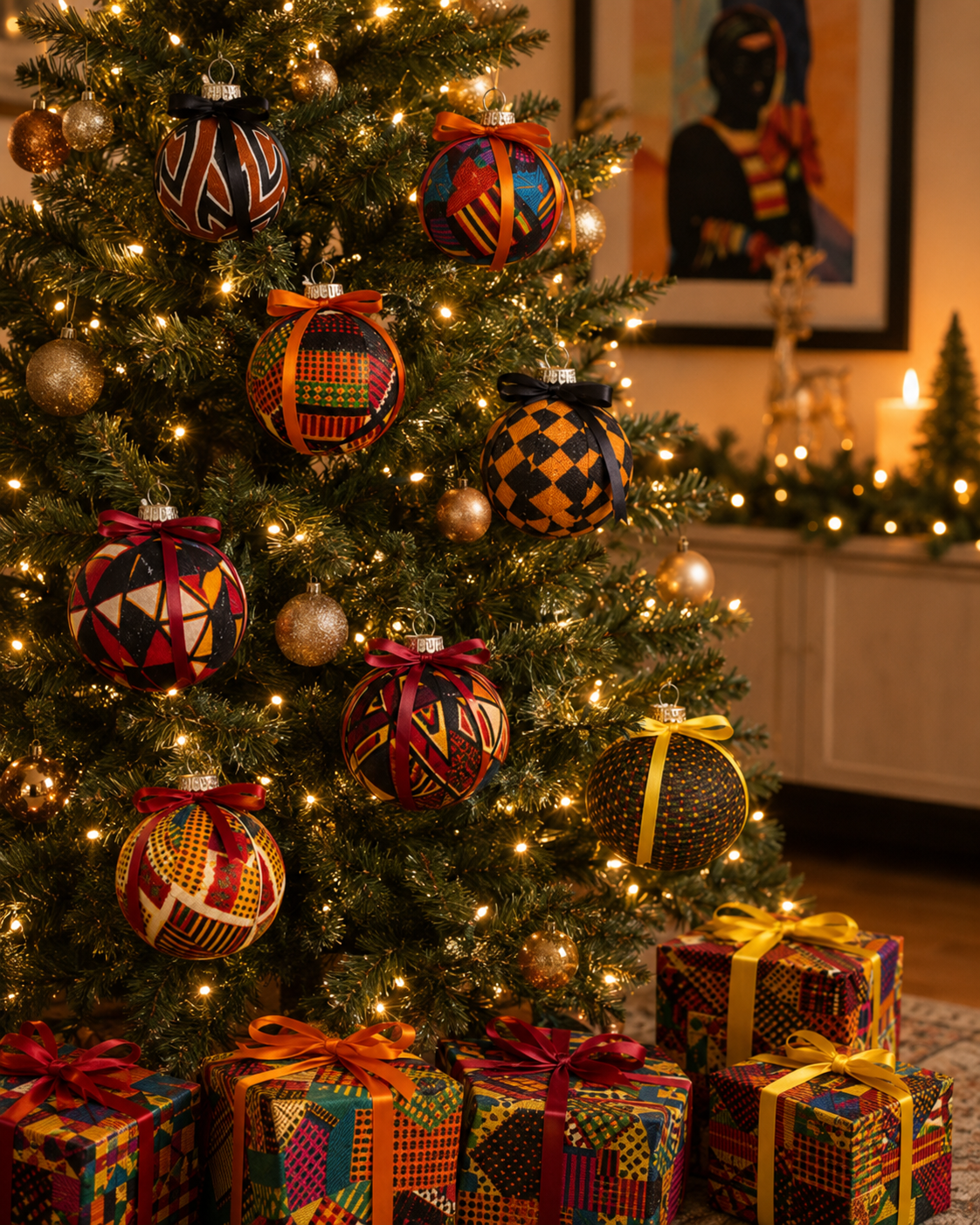 African Print Ornament -Limited Edition