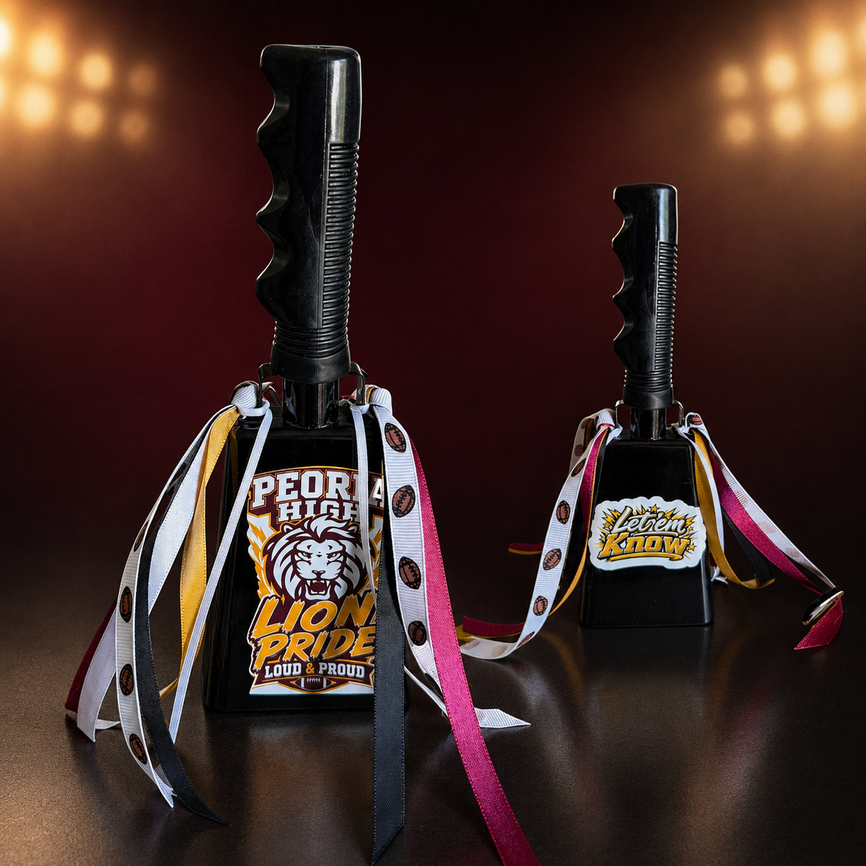 “Loud & Proud” Game-Day Spirit Cowbell