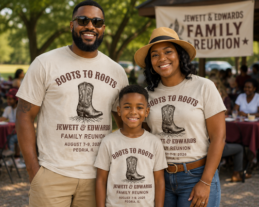 Jewett & Edwards Family Reunion Shirt