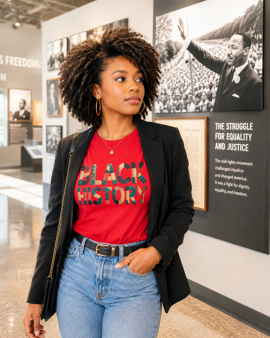 Black History Statement Tshirts