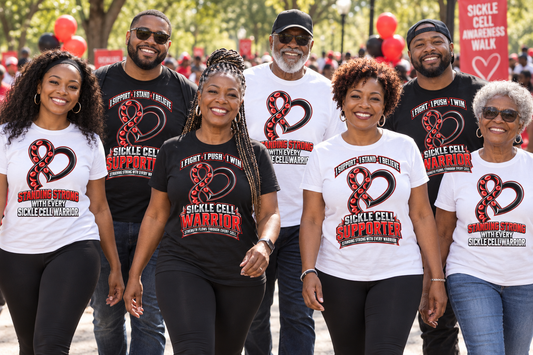 Sickle Cell Awareness T-Shirts for Warriors & Supporters