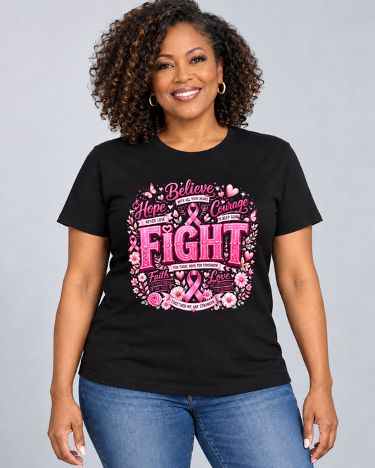 FIGHT Floral Breast Cancer Awareness