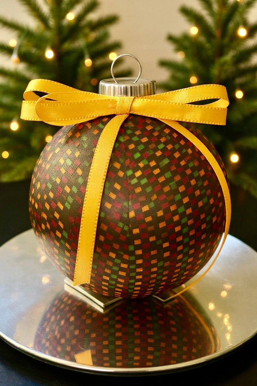 African Print Ornament New for 2025