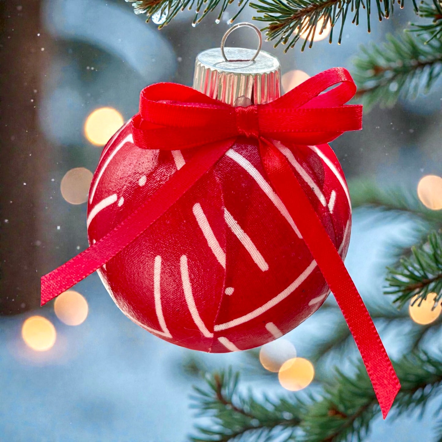 African Print Ornament New for 2025