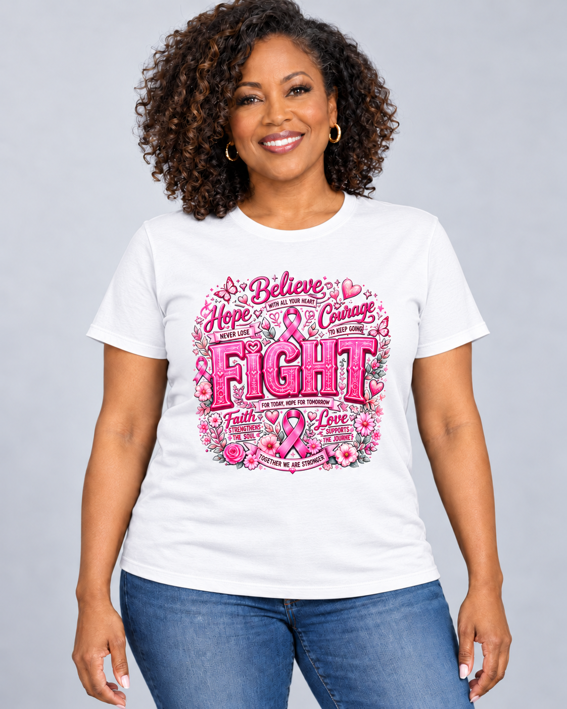 FIGHT Floral Breast Cancer Awareness