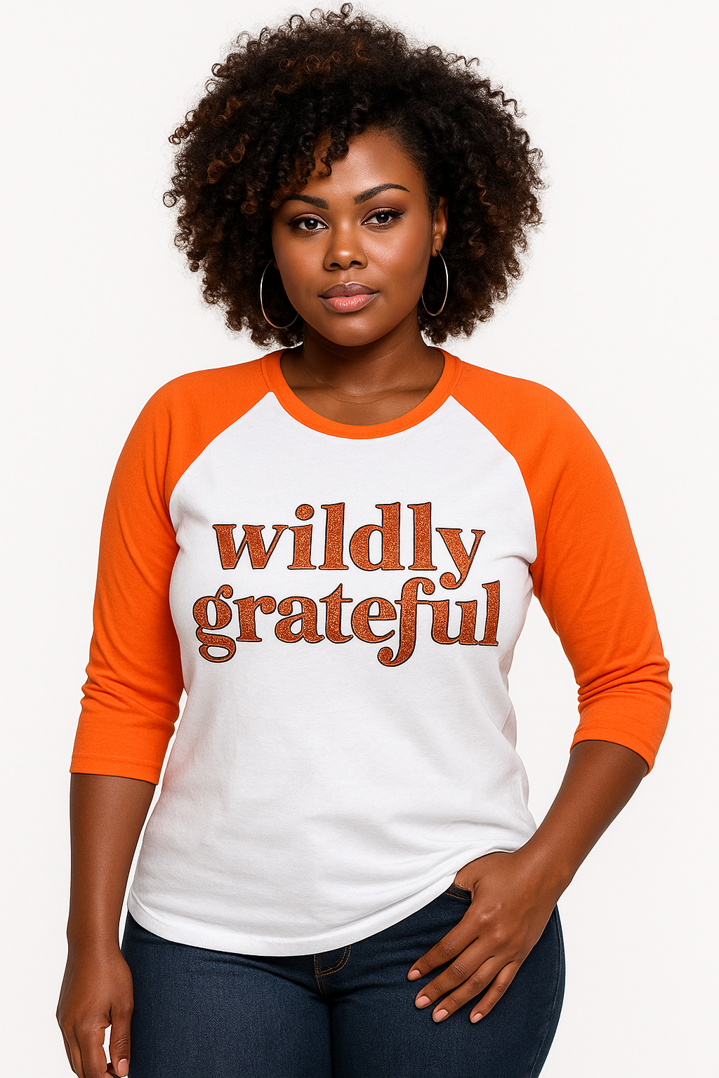 Faith-Fueled Statement Tees – Raglan Duo Color Styles